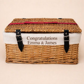 Personalised Hamper Liner | Custom Gift Basket Message