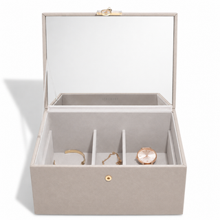 Stackers Luxury Classic Jewellery Box with Mirror