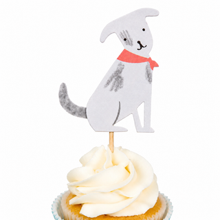 Meri Meri Puppy Cupcake Kit (24 Toppers)