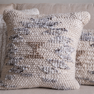 Nkuku Tendai Wool & Cotton Cushion Cover