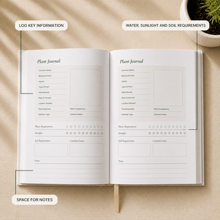 Yop & Tom Gardening Journal | Garden Planner & Log Book