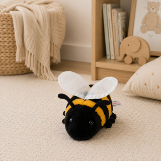Hermann Bee Soft Toy – Plush, Washable (Insect Teddy)
