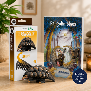 Pangolin Discovery Gift Set | EUGY Pangolin Model & Signed Book