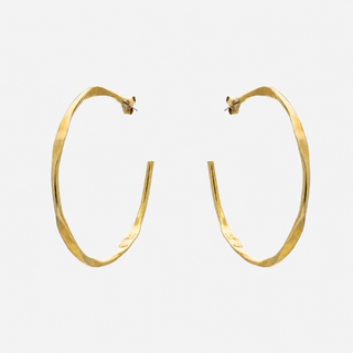 YSSO Amazon 24k Gold Plated Hoop Earrings