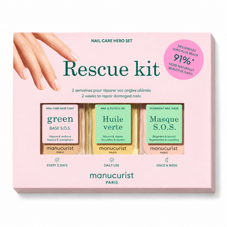 Manucurist SOS Nail Rescue Kit – Strengthening & Repair Trio