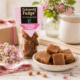 Traditional Crumbly Fudge | Handmade Classic Fudge Gift UK
