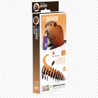 EUGY Beaver 3D Craft Kit – Eco Kids Build Toy