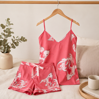 Cyberjammies Amelia Koi Fish Cami & Shorts Pyjama Set