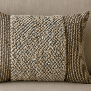 Nkuku Paduna Cushion Cover – Jute & Cotton Handwoven Design