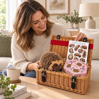 The Little Hedgehog Birthday Gift Hamper – Soft Toy, Chocolates & Card