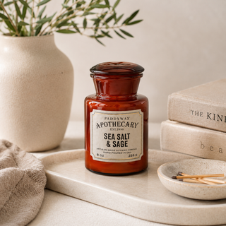 Paddywax Apothecary Sea Salt & Sage Hand-Poured Candle 226g