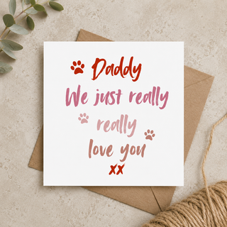Highgrove ‘Card for Daddy’ Greeting Card