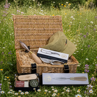 The Gentle Gardener Hamper - Luxury Gardening Gift in 12” Wicker Basket