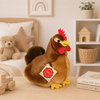 Hen Soft Toy – Hermann Standing Plush Farm Animal