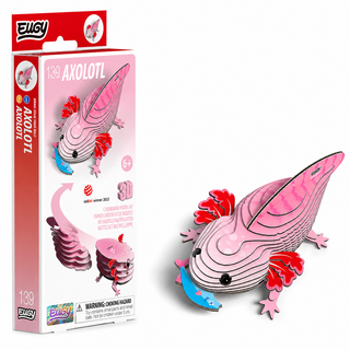 EUGY Axolotl 3D Craft Kit – Eco Kids Build Toy