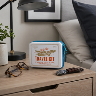 Gentlemen’s Hardware Jet Setter Travel Kit – Men’s Travel Essentials Gift Set