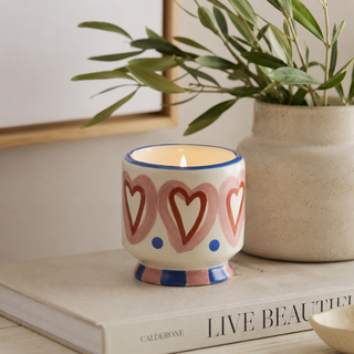 Paddywax A Dopo Hearts Ceramic Candle 226g