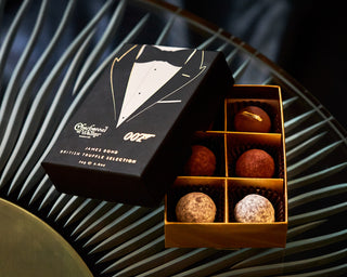 007 James Bond Black Tie Truffles – British Chocolate Selection