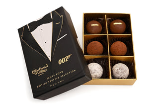 007 James Bond Black Tie Truffles – British Chocolate Selection