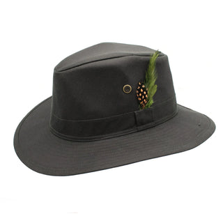 Rambler Waxed Trilby Hat – British Halley Ecowax Country Hat