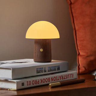 Alice Mushroom Lamp – Whimsical Mini LED Table Light by Gingko Design