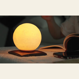Smart LunaSpin Lamp – Floating Moon Light (180mm)