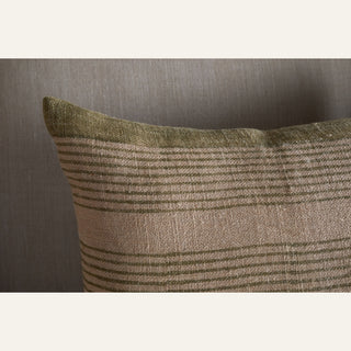 Nkuku Eesha Block Print Cushion Cover – Sage Green