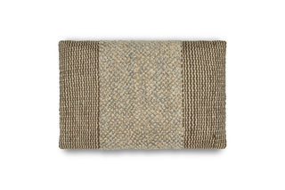 Paduna jute cotton cushion on neutral sofa interior