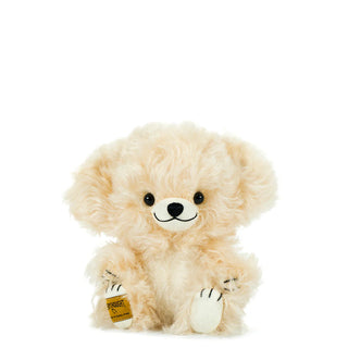 Limited Edition Merrythought Teddy Bear – Cheeky Macaron Bear (Vanilla)