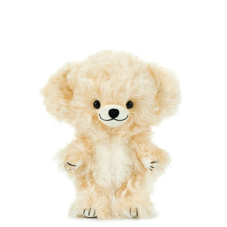 Limited Edition Merrythought Teddy Bear – Cheeky Macaron Bear (Vanilla)
