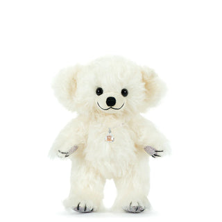 Limited Edition Merrythought Teddy Bear – Cheeky Little Crystal Bear (Silver)