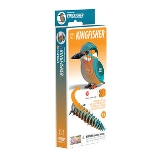 EUGY Kingfisher 3D Craft Kit – Eco Kids Build Toy