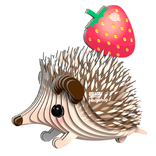 EUGY Hedgehog 3D Craft Kit – Eco Kids Build Toy