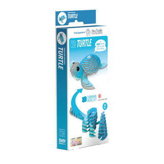 EUGY Turtle 3D Craft Kit – Eco Kids Build Toy