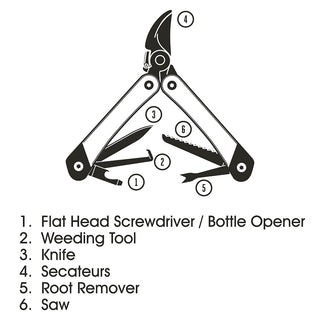 Gentleman's hardware 9 in 1 wrench