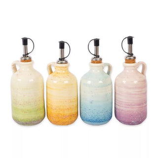 Pastel ceramic oil drizzler