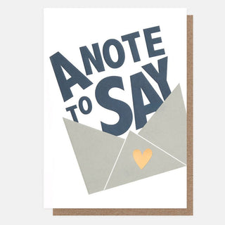Caroline Gardner Note to Say