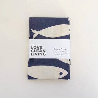 Organic cotton tea towel