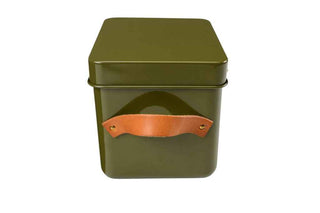 Mini seed packet store olive green