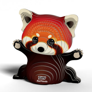 EUGY Red Panda 3D Craft Kit – Eco Kids Build Toy