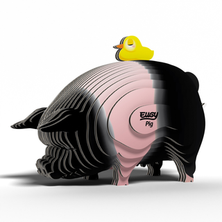 EUGY Pig 3D Craft Kit – Eco Kids Build Toy