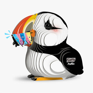 EUGY Puffin 3D Craft Kit – Eco Kids Build Toy