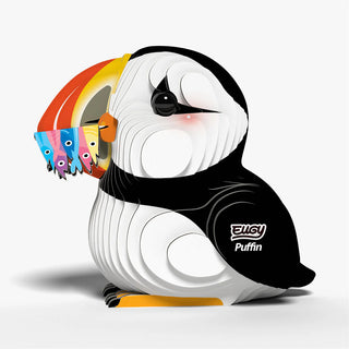 EUGY Puffin 3D Craft Kit – Eco Kids Build Toy