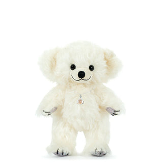 Limited Edition Merrythought Teddy Bear – Cheeky Little Crystal Bear (Silver)