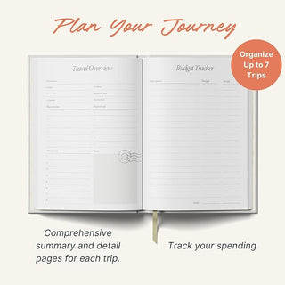 Yop & Tom Travel Journal | Travel Planner & Memory Book