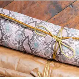 Holistic Silk Rose Cobra Lavender Yoga Rug Mat
