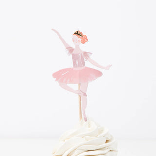 Meri Meri Ballerina Cupcake Kit – 24 Toppers