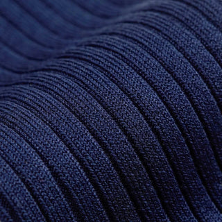 London Sock Company Dash of Class Navy – Men’s Cotton Socks, 6 Pair Gift Box (Size M, 8-10.5)