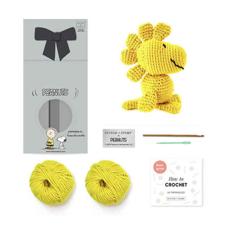 Wool Couture Woodstock Amigurumi Crochet Kit | Peanuts Craft Gift