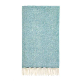Bronte by Moon Herringbone 100% Pure Wool Throw – Made in Yorkshire